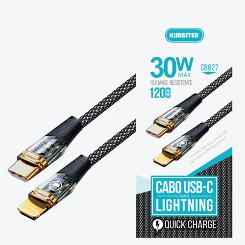 Cabo Kimaster 20W Type-C/Lightning CB827