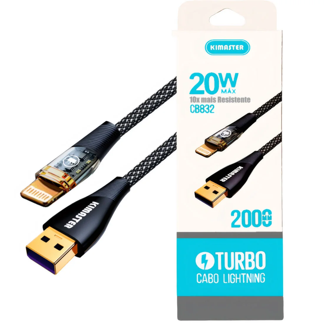 Cabo Kimaster Turbo Lightning 2M 20W CB832