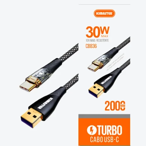 Cabo Kimaster Turbo Type-C 2M 30W CB836