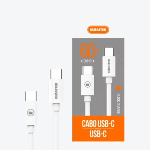 Cabo Kimaster USB-C para USB-C CB813