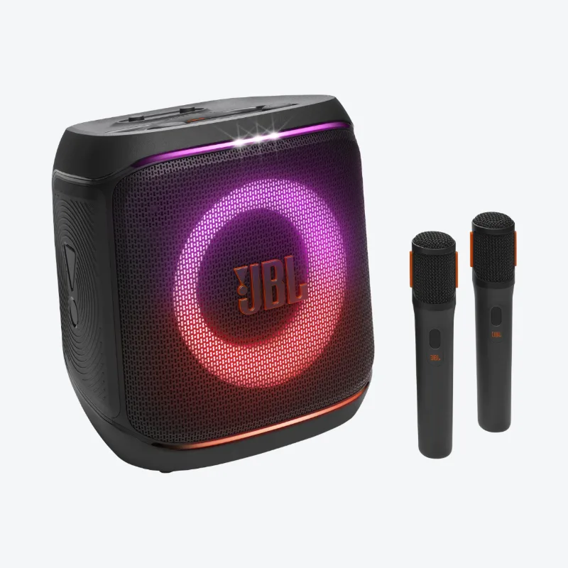 JBL Encore com 2 microfones