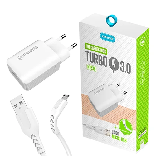 Kit Carregador Turbo V8 Kimaster KT638