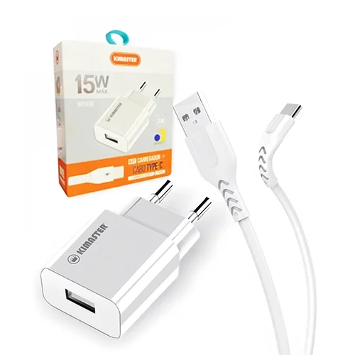 Kit Kimaster Carregador Type-C T502UC