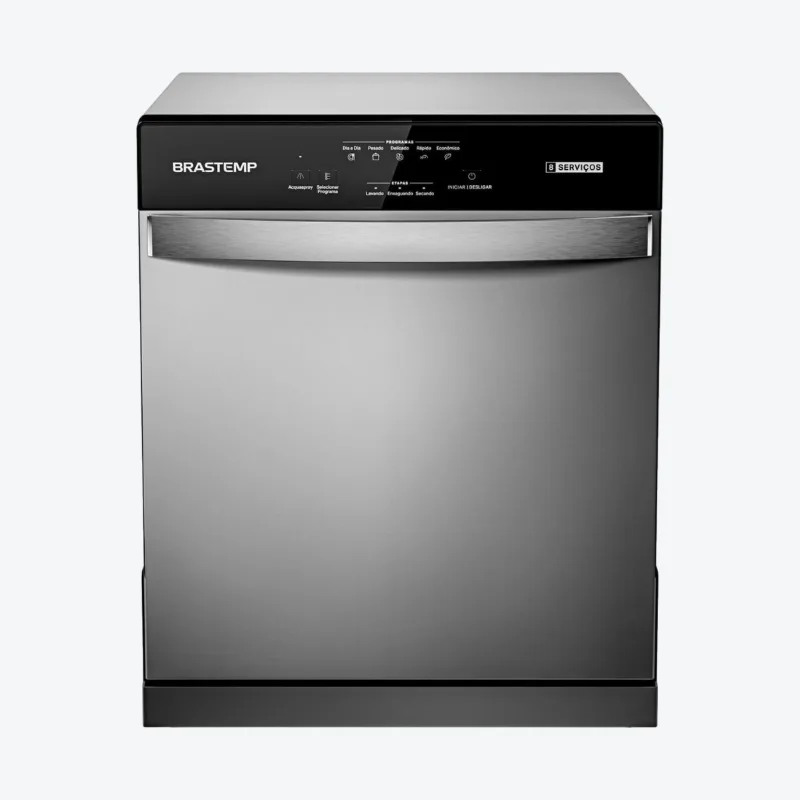 Lava Loucas Brastemp 8 servicos Inox