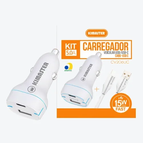Veicular Kimaster 15W Type-C CV206UC