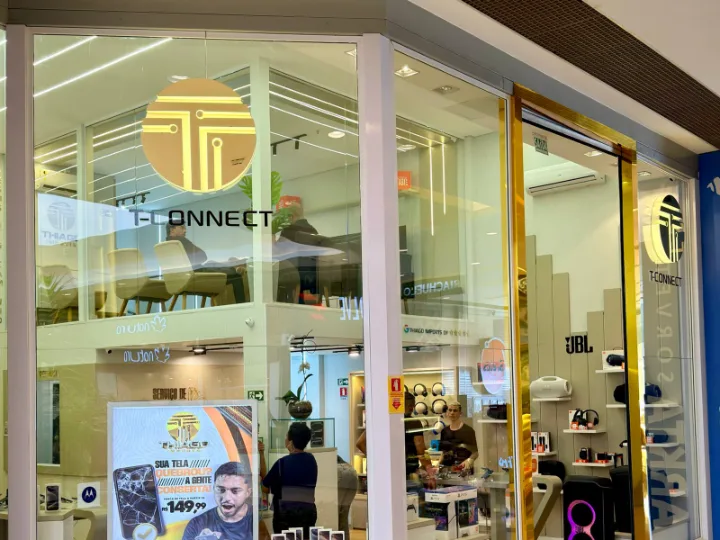 Loja da Thiago Imports no Shopping Águas Lindas, em Goiás