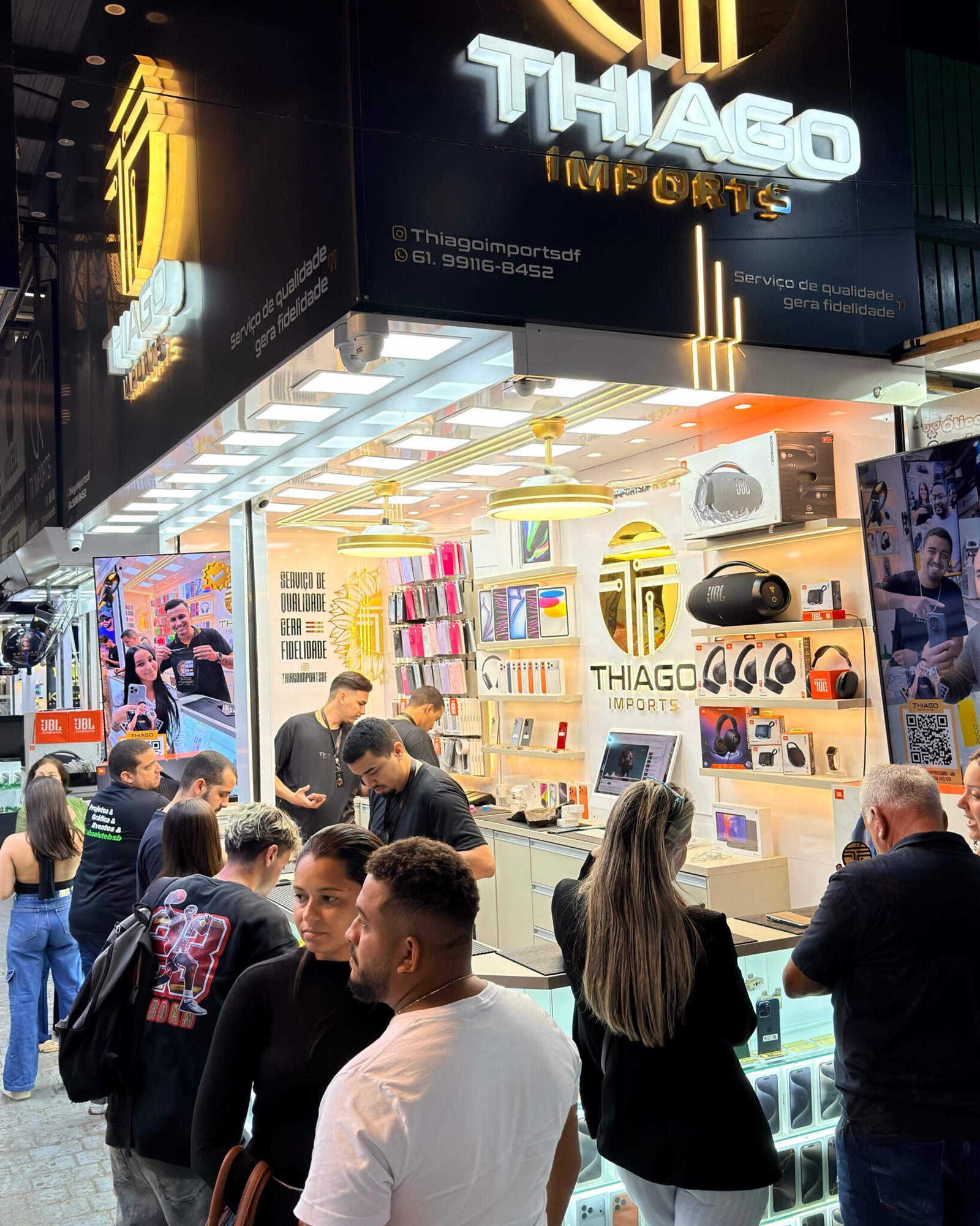 Loja da Thiago Imports em Brasília DF