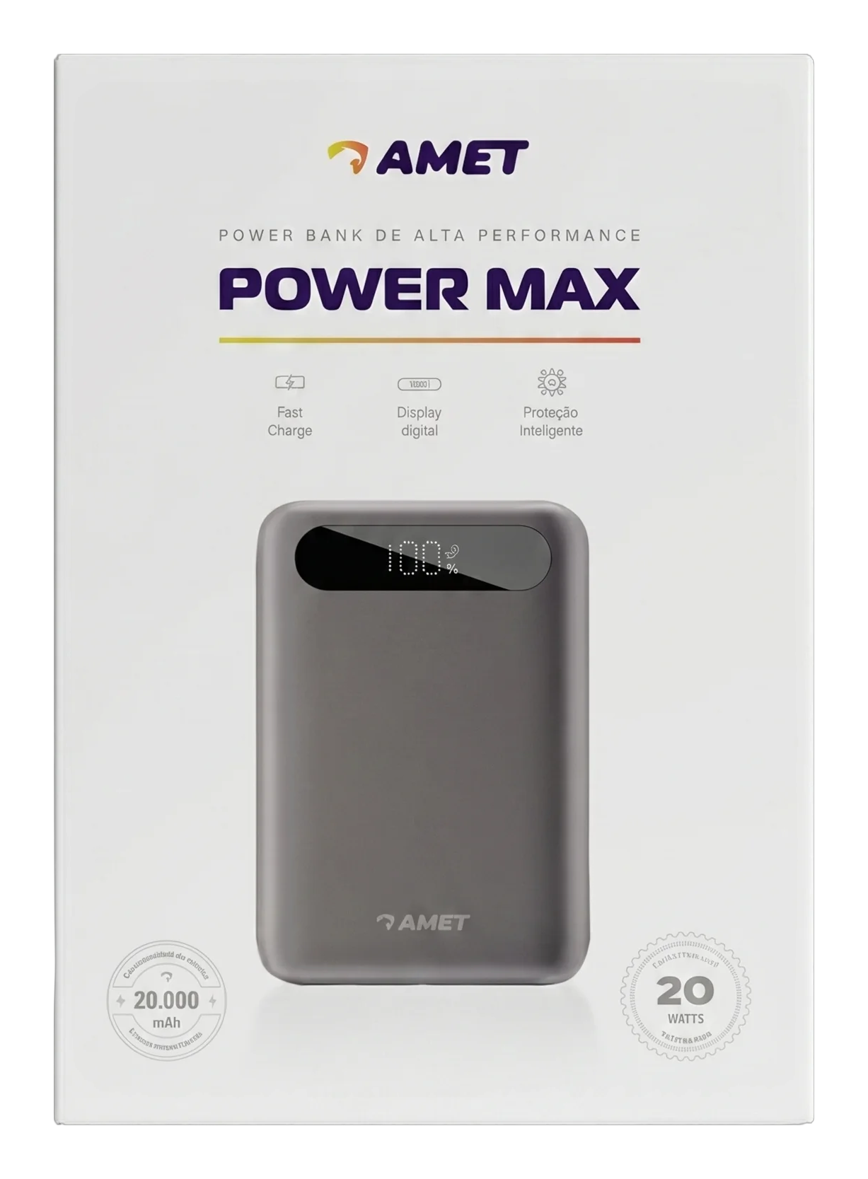 AMET Power Max 20.000mAh
