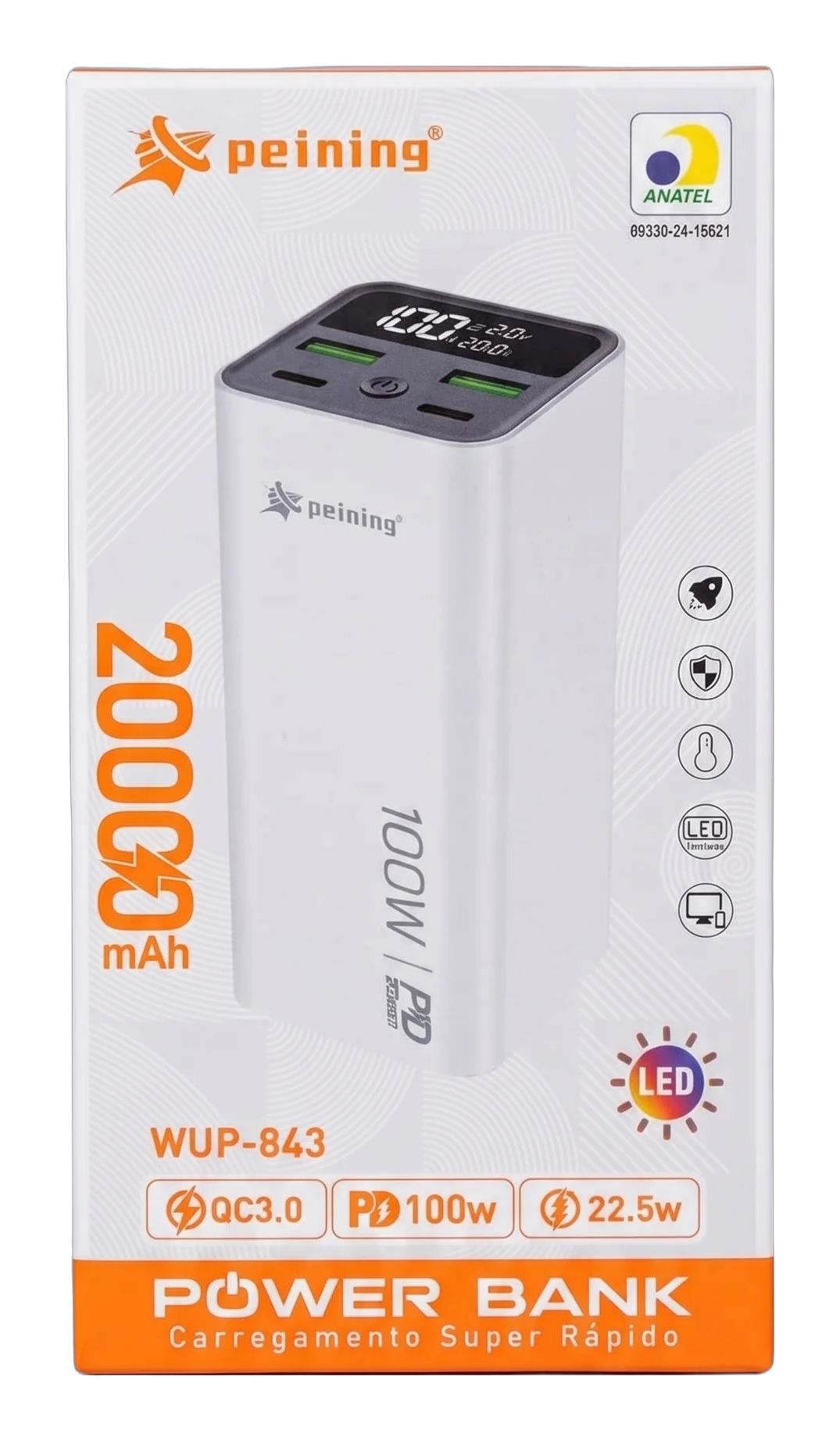 Power Bank Peining 20.000mAh 100W