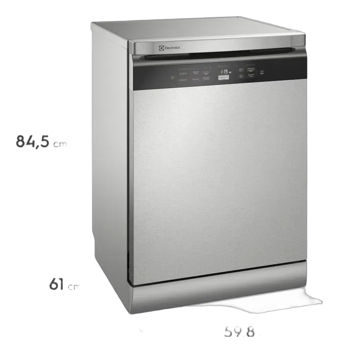 Lava Loucas Electrolux 14 servicos Inox